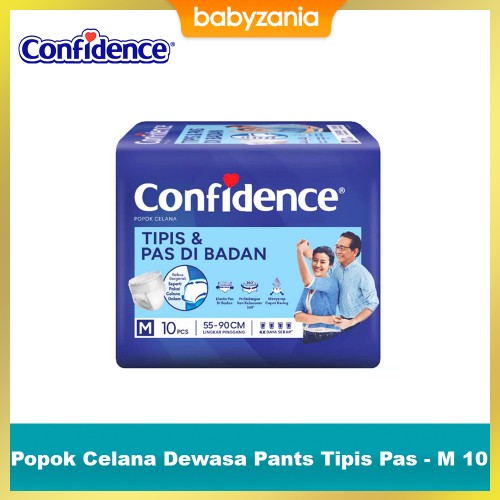 Confidence Popok Celana Dewasa Pants Tipis Pas - M 10