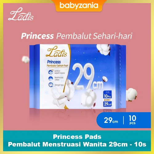 Ladis Princess Pads Pembalut Menstruasi Wanita 29cm - 10 S
