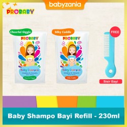 Probaby Baby Shampoo Shampo Bayi Refill - 230 ml