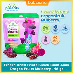Pureats Freeze Dried Fruits Snack Buah Anak...