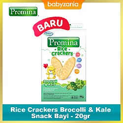 Promina Rice Crackers Broccoli & Kale Snack...