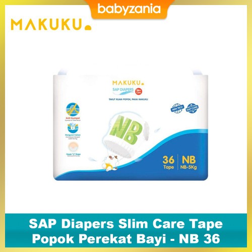 Makuku Air Diapers Slim Care Pants M32 L30 XL28 XXL26