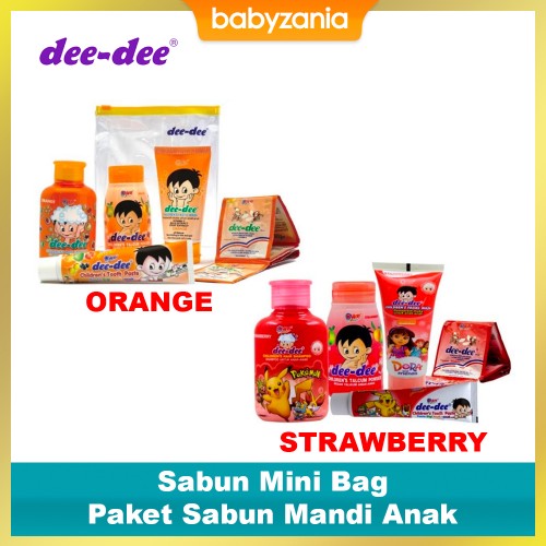 Dee-Dee Sabun Mini Bag Paket Sabun Mandi Anak