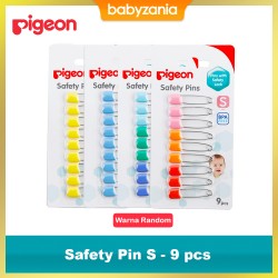 Pigeon Safety Pin Isi 9 pcs Peniti Bayi Size S -...
