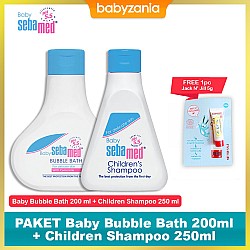 Sebamed PAKET Baby Bubble Bath 200 ml + Children...