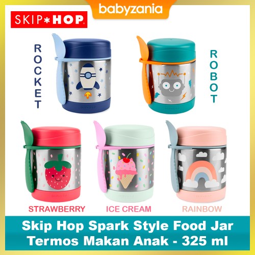Skip Hop Zoo Insulated Food Jar Termos Makan Anak 325 ml - Spark Style