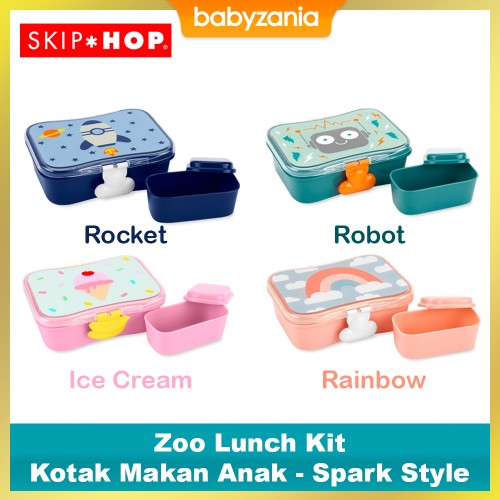 Skip Hop Zoo Lunch Kit Kotak Makan Anak - Spark Style