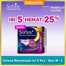 Softex Celana Menstruasi Isi 5 Pcs - Size M-L