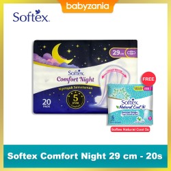 Softex Comfort Night Pembalut Wanita 29 cm - 20 s