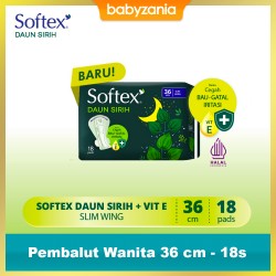 Softex Daun Sirih + Vitamin E Slim Wing Pembalut...