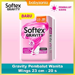 Softex Gravity Slim Wings Pembalut Wanita 23 cm - 20s