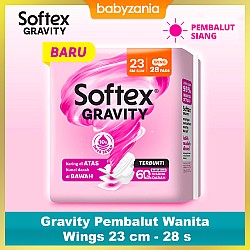 Softex Gravity Slim Wings Pembalut Wanita 23 cm - 28s