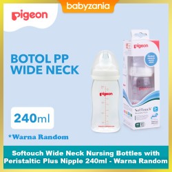 Pigeon Softouch Wide Neck Nursing Bottle Botol...