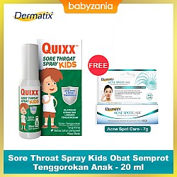 Quixx Sore Throat Spray Kids / Obat Semprot...