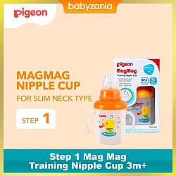 Pigeon Step 1 Mag Mag Training Nipple Cup 3m+