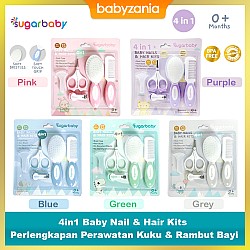 Sugar Baby 4in1 Baby Nail & Hair Kits Gunting...