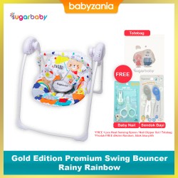 Sugar Baby Gold Edition Premium Swing Bouncer -...