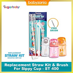 Sugar Baby Replacement Straw Kit & Brush...