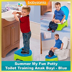 Summer My Fun Potty Toilet Training Anak Bayi - Blue