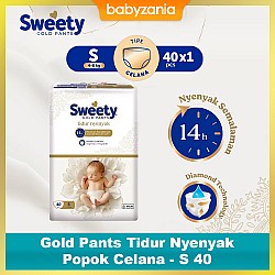 Sweety Gold Pants Tidur Nyenyak Popok Celana Bayi...