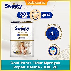 Sweety Gold Pants Tidur Nyenyak Popok Celana -...