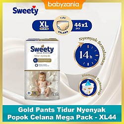 Sweety Gold Pants Tidur Nyenyak Popok Celana Mega...