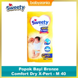 Sweety Popok Bayi Bronze Comfort Dry X-Pert - M 40
