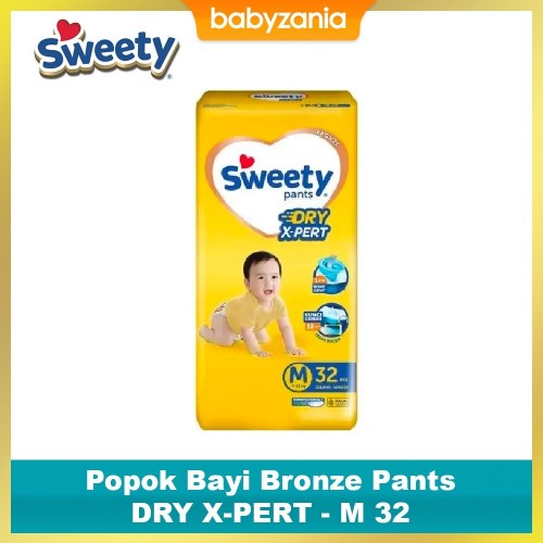 Sweety Popok Bayi Bronze Pants - M 34
