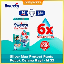 Sweety Silver Max Protect Pants Baby Popok Celana...