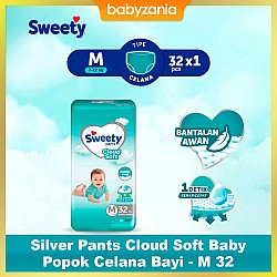Sweety Silver Pants Cloud Soft Baby Popok Celana...
