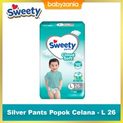 Sweety Silver Pants Popok Celana Bayi - L 26