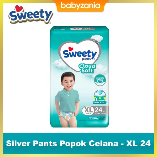 Sweety Silver Pants Popok Celana XL 24