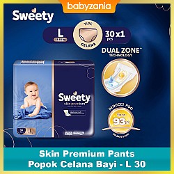 Sweety Skin Premium Pants Popok Celana Bayi - L 30