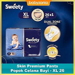 Sweety Skin Premium Pants Popok Celana Bayi - XL 26