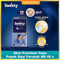 Sweety Skin Premium Tape Popok Bayi Perekat NB 46 s