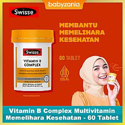 Swisse Vitamin B Complex Multivitamin Suplemen Kesehatan - 60 Tabs