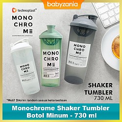 Technoplast Monochrome Shaker Tumbler Botol Minum - 730 ml (Free Gift)