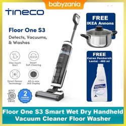 Tineco Floor One S3 Smart Wet Dry Handheld Vacuum...