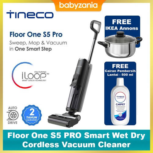Tineco Floor One S5 PRO Smart Wet Dry Cordless Vacuum Cleaner