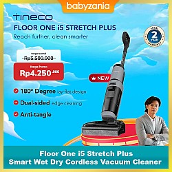 Tineco Floor One i5 Stretch Plus Smart Wet Dry Cordless Vacuum Cleaner Vakum Penghisap Debu
