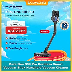 Tineco Pure One S30 Pro Cordless Smart Vacuum Stick Handheld Vacuum Cleaner  180° Foldable Tube