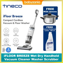 Tineco iFLOOR BREEZE Wet Dry Handheld Vacuum...