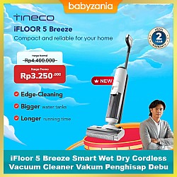 Tineco iFloor 5 Breeze Smart Wet Dry Cordless Vacuum Cleaner Vakum Penghisap Debu