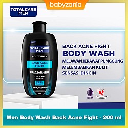 Total Care Men Body Wash Back Acne Fight Untuk Jerawat Badan - 200 ml