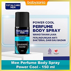 Total Care Men Perfume Body Spray Power Cool - 150 ml