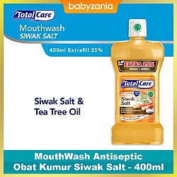 Total Care MouthWash Antiseptic Obat Kumur 400 ml - Siwak Salt
