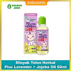 Tresno Joyo Minyak Telon Herbal Plus Lavender + Jojoba Oil 60ml