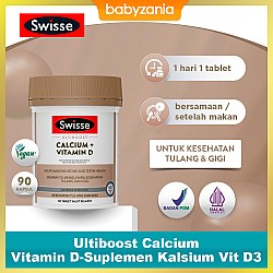 Swisse Ultiboost Calcium & Vitamin D -...