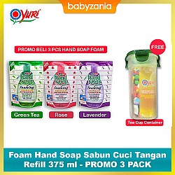 Yuri Foam Hand Soap Sabun Cuci Tangan Refill 375...