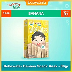 Yummy Bites Bebewafer Snack Bayi - Banana 36 gr